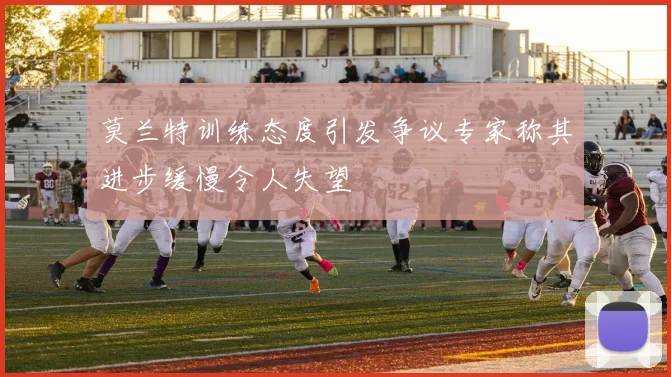 莫兰特训练态度引发争议专家称其进步缓慢令人失望